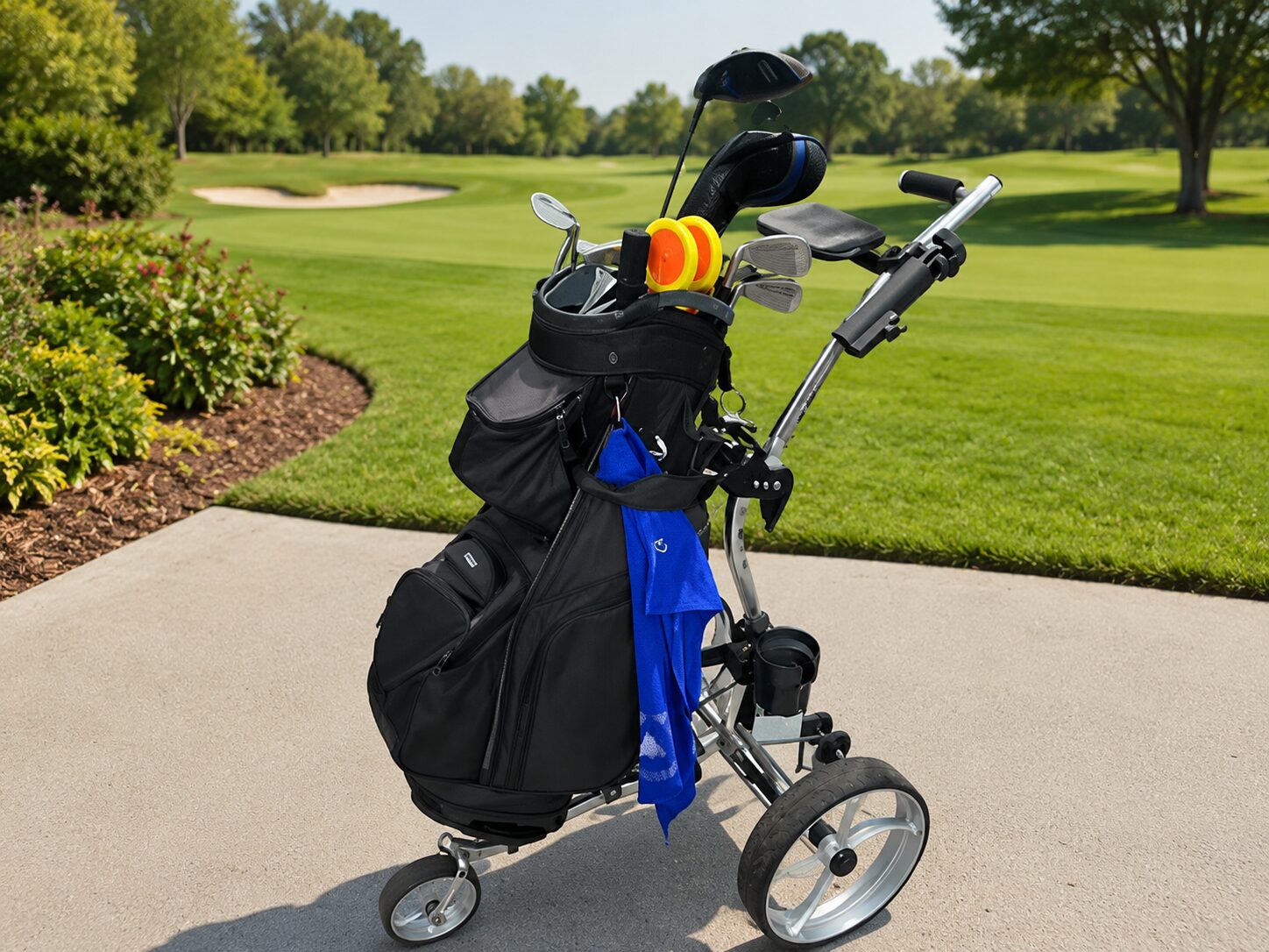 McDirty Mule™ – Powered Golf Trolley